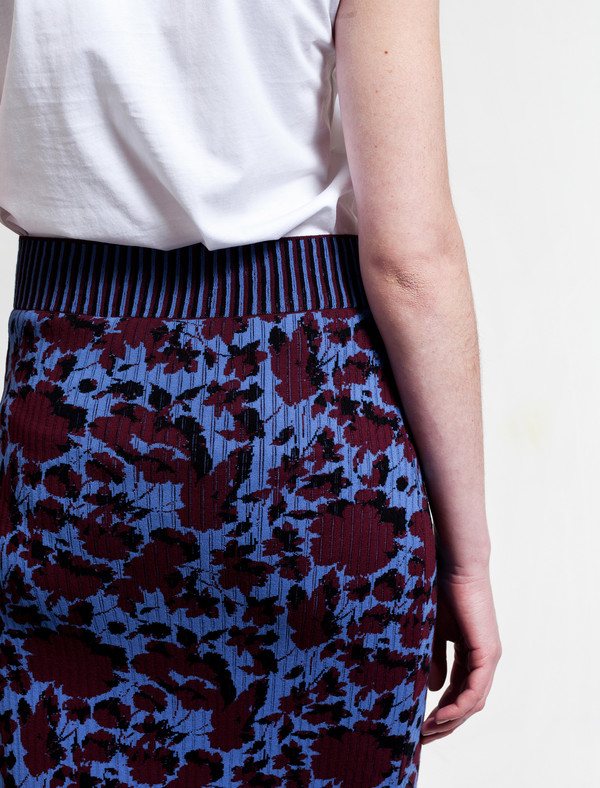 Acne Studios Jami Flower Bordeaux Acne Studios Jami Flower Bordeaux
