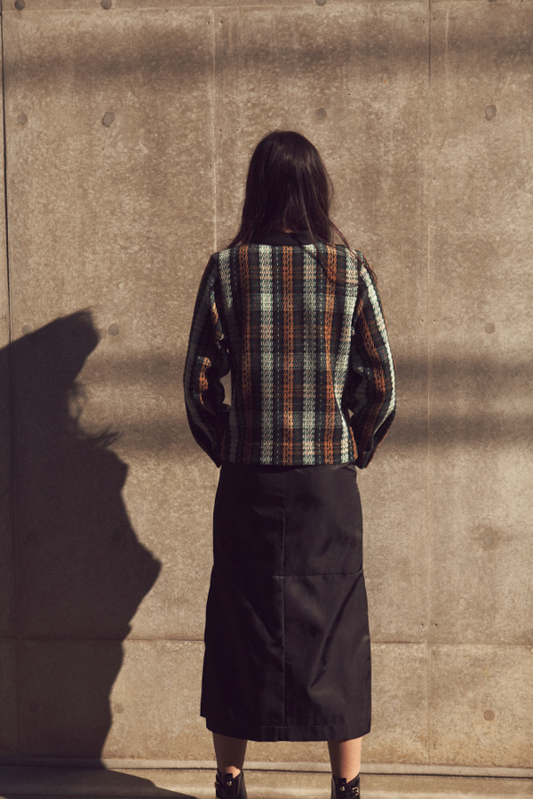 Livia Arena Tartan Twill Jumper Livia Arena Tartan Twill Jumper