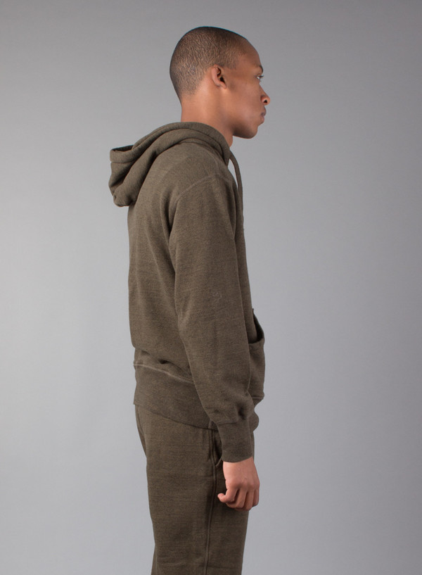Men's National Athletic Goods 40s Pullover Parka Olive Men's National Athletic Goods 40s Pullover Parka Olive