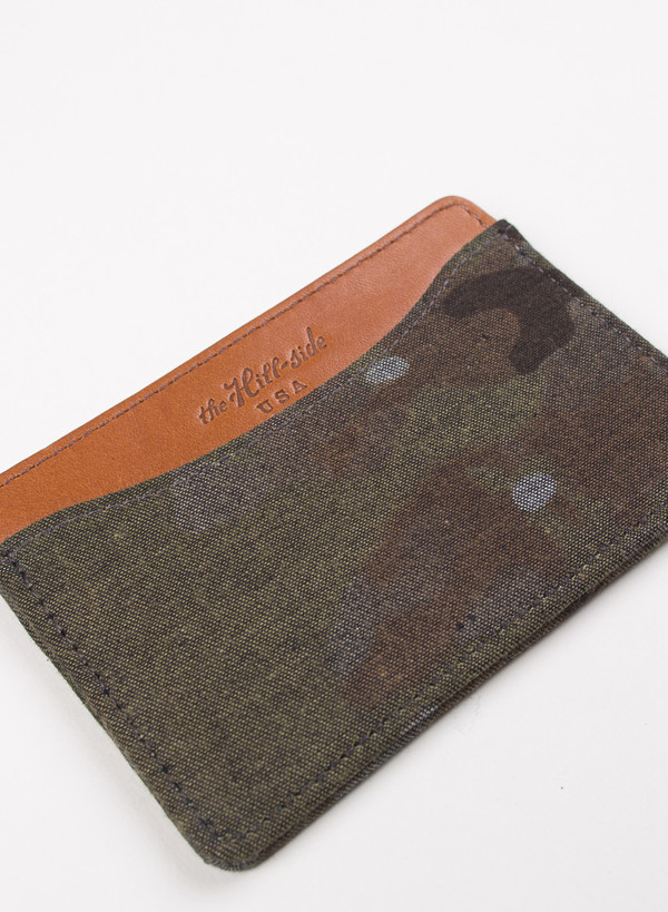 The Hill-Side Card Case Multi Cam Camo The Hill-Side Card Case Multi Cam Camo