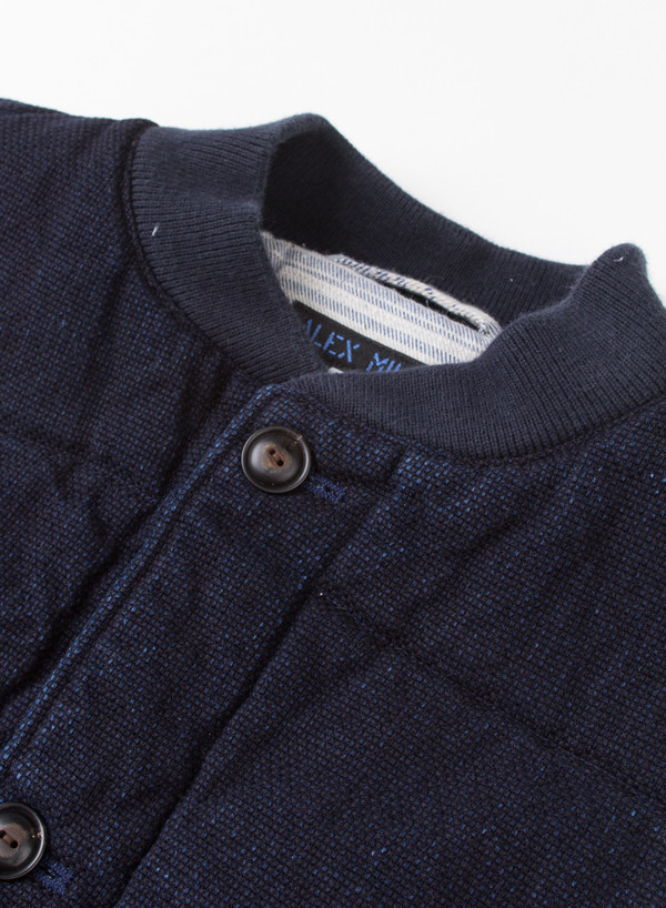 Alex Mill Dobber Puffer Vest Indigo Alex Mill Dobber Puffer Vest Indigo