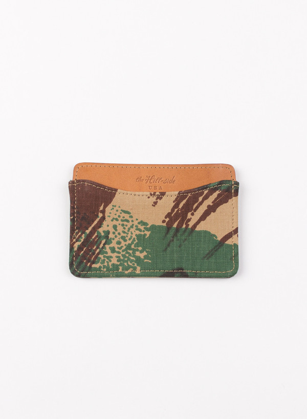 Men's The Hill-Side French "Lizard" Camo Card Case Men's The Hill-Side French "Lizard" Camo Card Case