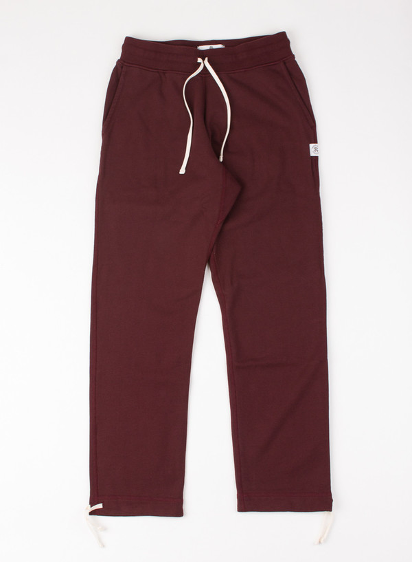 Men's Reigning Champ Knit Midweight Terry Sweatpant Blood Men's Reigning Champ Knit Midweight Terry Sweatpant Blood