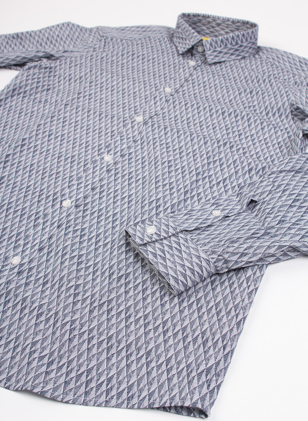 Men's Journal Quadron Shirt Insignia Blue Men's Journal Quadron Shirt Insignia Blue
