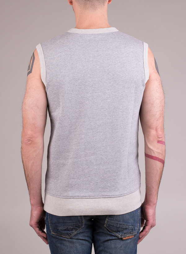 Men's Garbstore Training Vest Light Grey Men's Garbstore Training Vest Light Grey