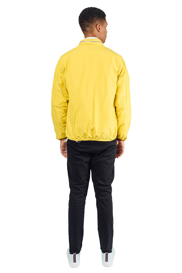 Men's YMC Double Zip Jacket Yellow Men's YMC Double Zip Jacket Yellow