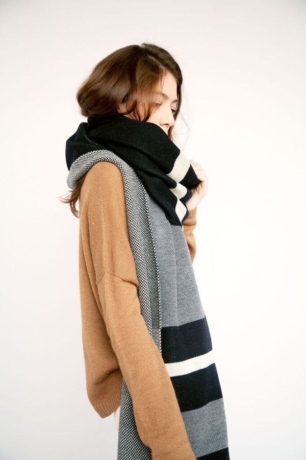 Kordal Victoria Scarf - Black Multi Kordal Victoria Scarf - Black Multi