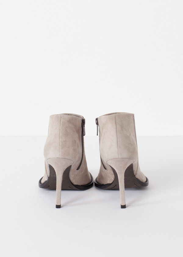 Ann Demeulemeester Camoscio Zip Heel Ann Demeulemeester Camoscio Zip Heel
