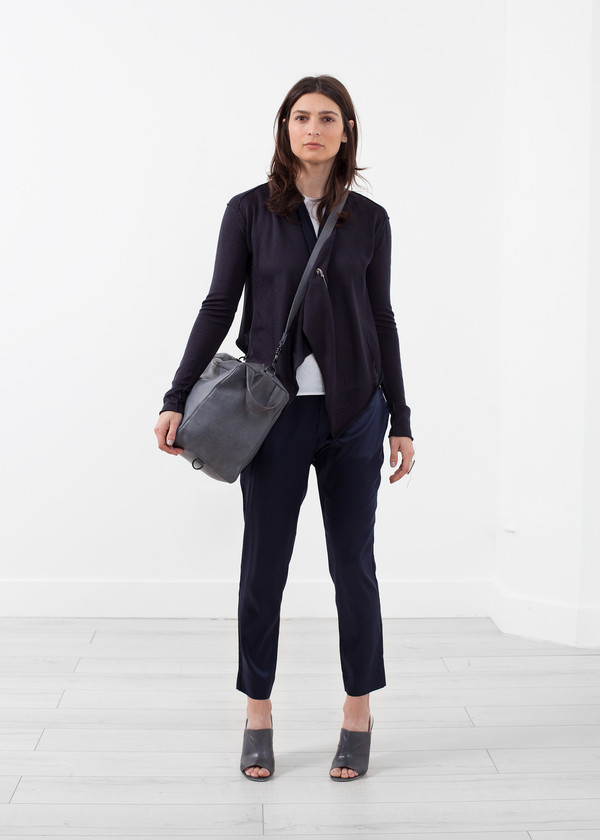 Lars Andersson Draped Neck Cardigan Lars Andersson Draped Neck Cardigan