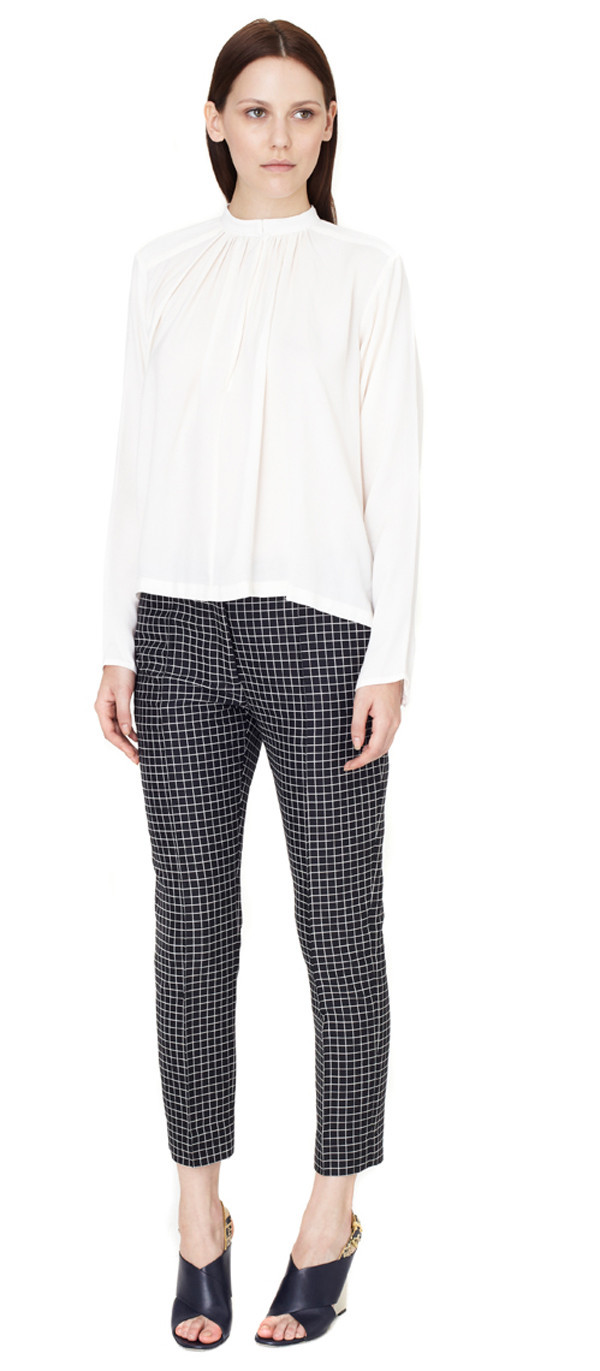 Apiece Apart Shirred Georgia Blouse Apiece Apart Shirred Georgia Blouse
