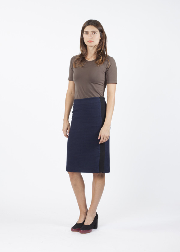 Hache Houndstooth Skirt Hache Houndstooth Skirt