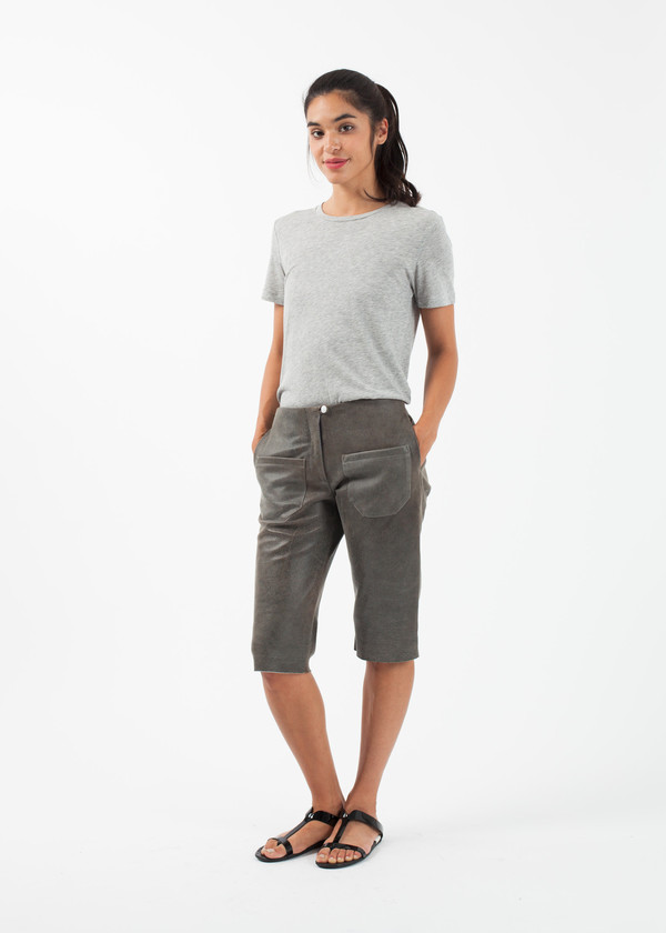 Harvey Faircloth Leather Cut-Off Harvey Faircloth Leather Cut-Off