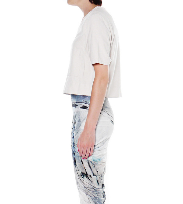 Raquel Allegra Cropped Boxy Tee Raquel Allegra Cropped Boxy Tee