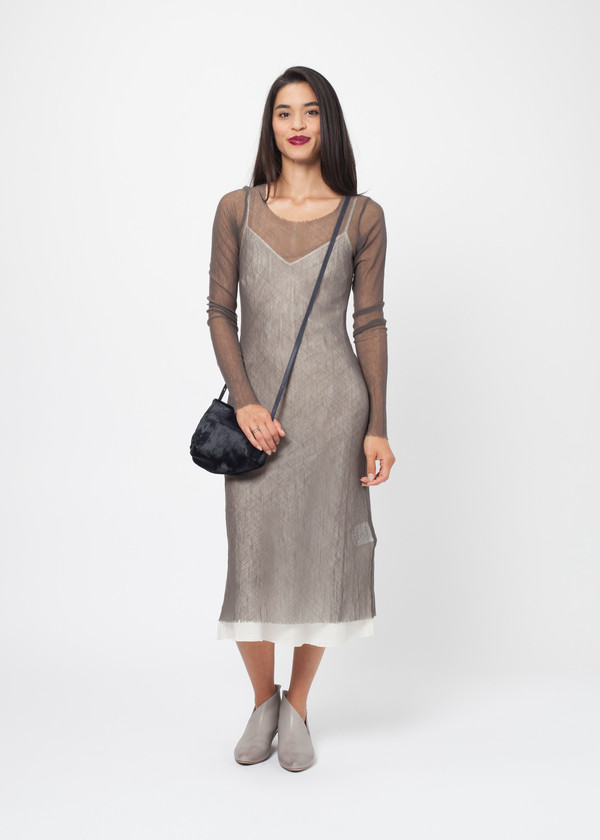 Rundholz Raw Edge Mesh Dress Rundholz Raw Edge Mesh Dress