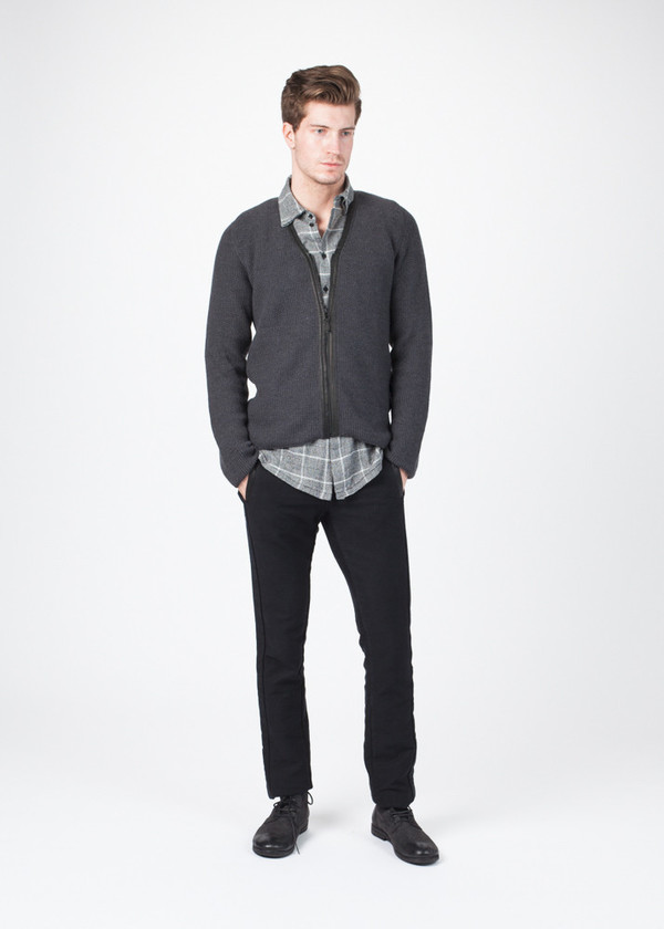 Men's Hannes Roether Ringo Zip Up Sweater Men's Hannes Roether Ringo Zip Up Sweater