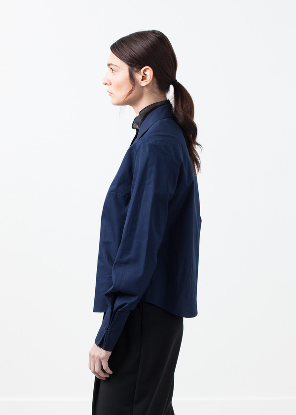 Gianfranco Scotti Sheer Silk Collar Button Up Gianfranco Scotti Sheer Silk Collar Button Up