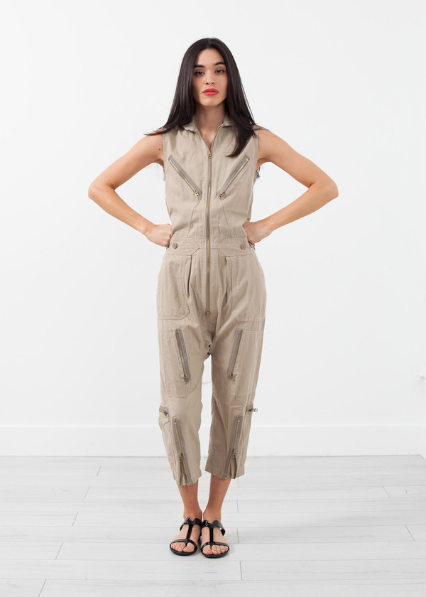 NLST Sleeveless Harem Flightsuit NLST Sleeveless Harem Flightsuit