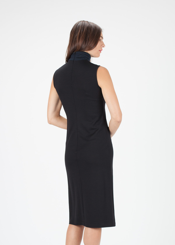 Hache Sleeveless Ribbed Dress Hache Sleeveless Ribbed Dress