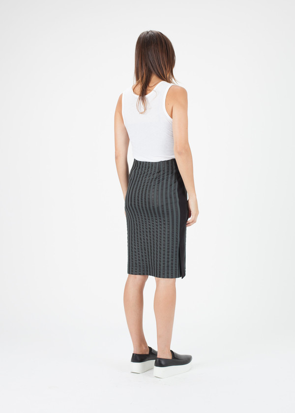 Hache Striped Skirt Hache Striped Skirt