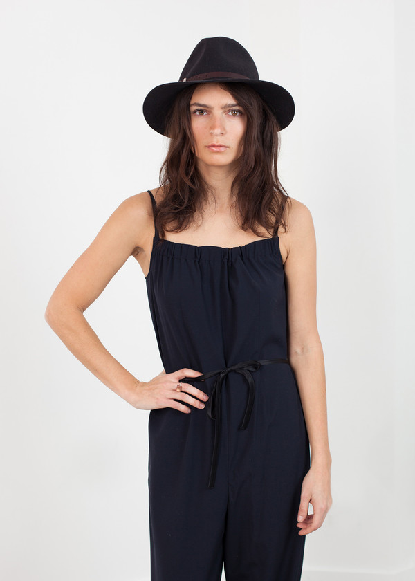 Harvey Faircloth Summer Jumpsuit in Navy Harvey Faircloth Summer Jumpsuit in Navy