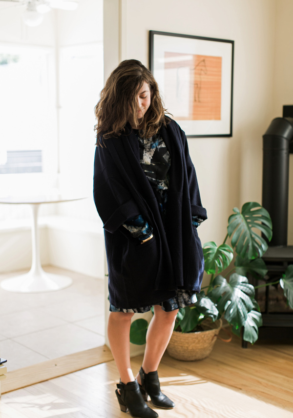 Atelier Delphine Antwerp Coat Navy Atelier Delphine Antwerp Coat Navy