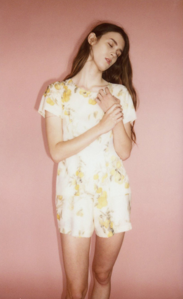 Park Romper - citrus print Park Romper - citrus print