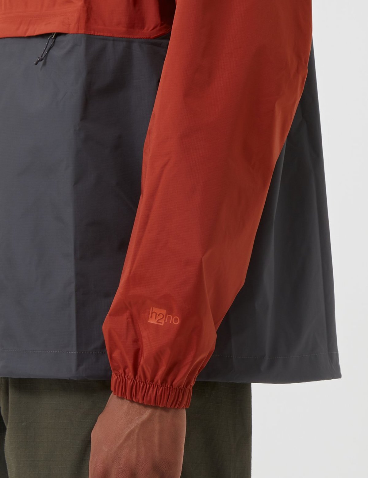 patagonia torrentshell pullover copper ore