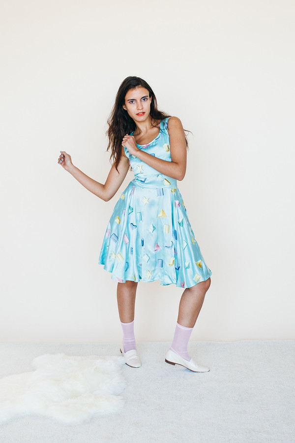 Strata Dress - Sky Strata Dress - Sky