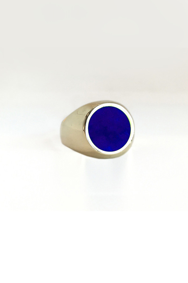 Legier & Livaudais Round Stone Ring Legier & Livaudais Round Stone Ring