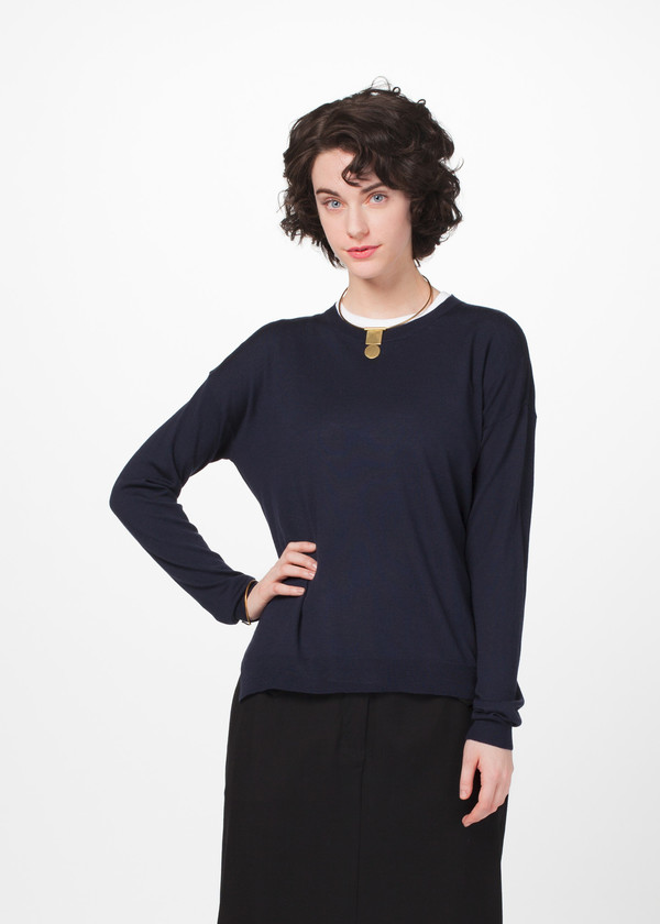 Organic by John Patrick Merino Pullover Sweater Organic by John Patrick Merino Pullover Sweater