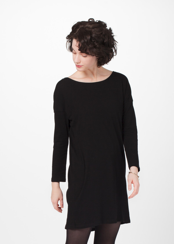 Organic by John Patrick Open Neck Shift Dress Organic by John Patrick Open Neck Shift Dress
