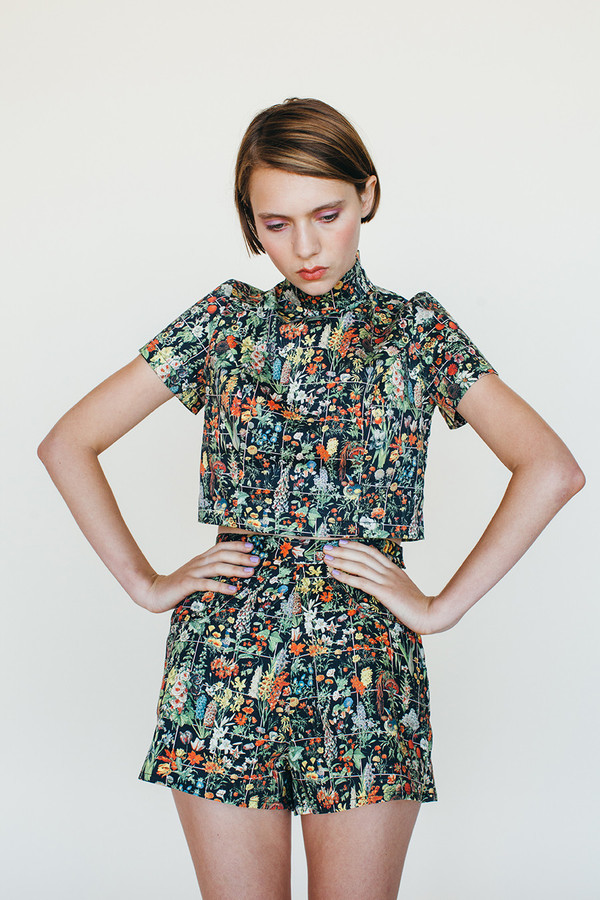 Cadet Shirt - Floral Print Cadet Shirt - Floral Print