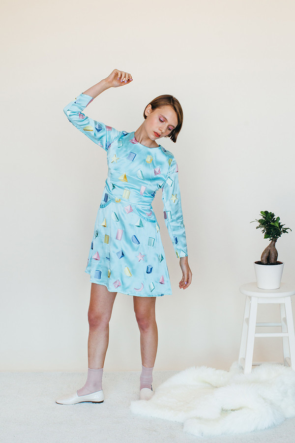 Samantha Pleet Galactic Dress - Sky Samantha Pleet Galactic Dress - Sky