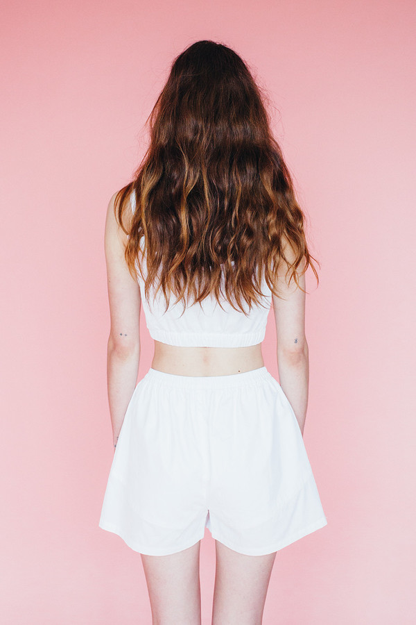 Samantha Pleet Isle Shorts - Ivory Samantha Pleet Isle Shorts - Ivory