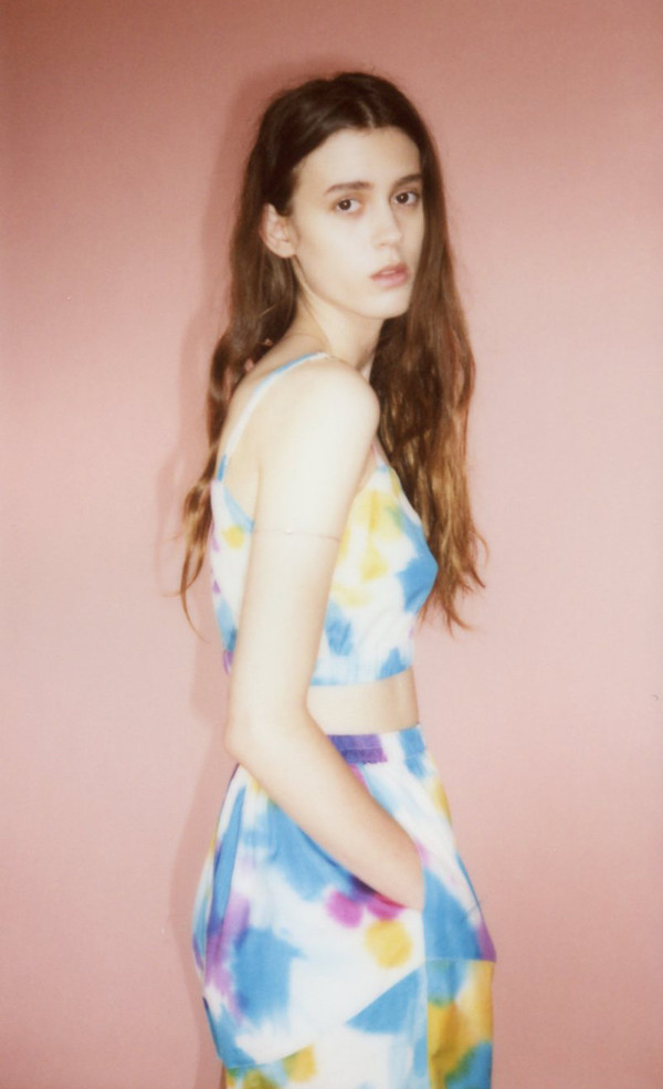 Samantha Pleet Isle tank - hand painted Samantha Pleet Isle tank - hand painted