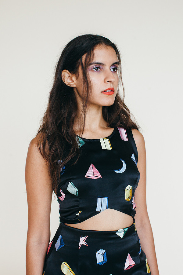 Samantha Pleet Particle Tank - Black Samantha Pleet Particle Tank - Black