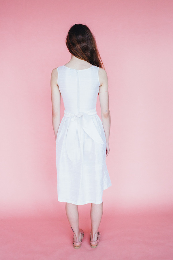Samantha Pleet Satyr dress - ivory Samantha Pleet Satyr dress - ivory