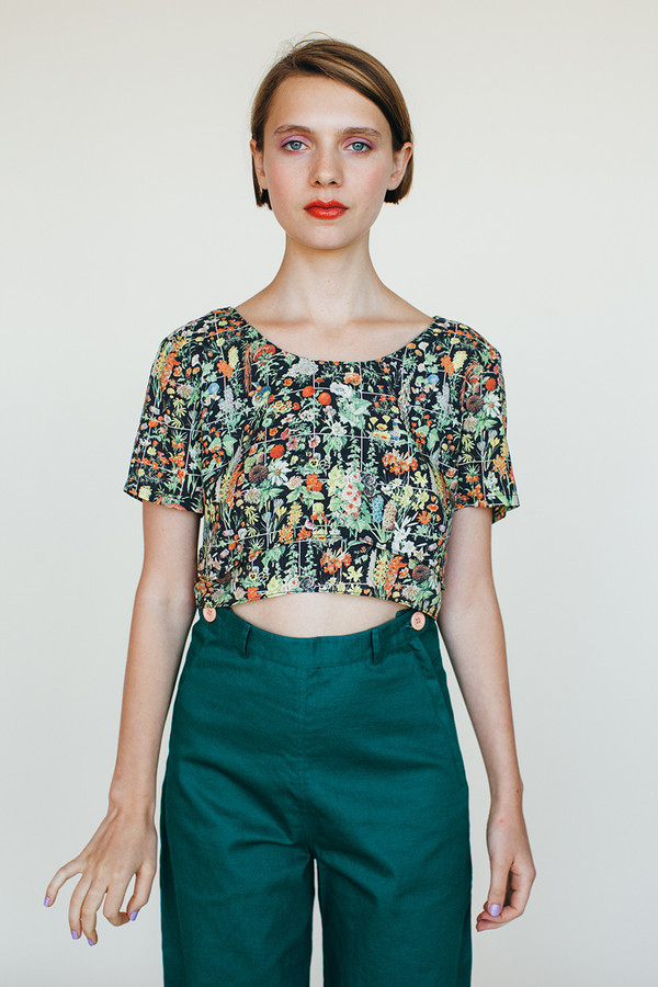 Samantha Pleet Strata Shirt - Floral Print Samantha Pleet Strata Shirt - Floral Print