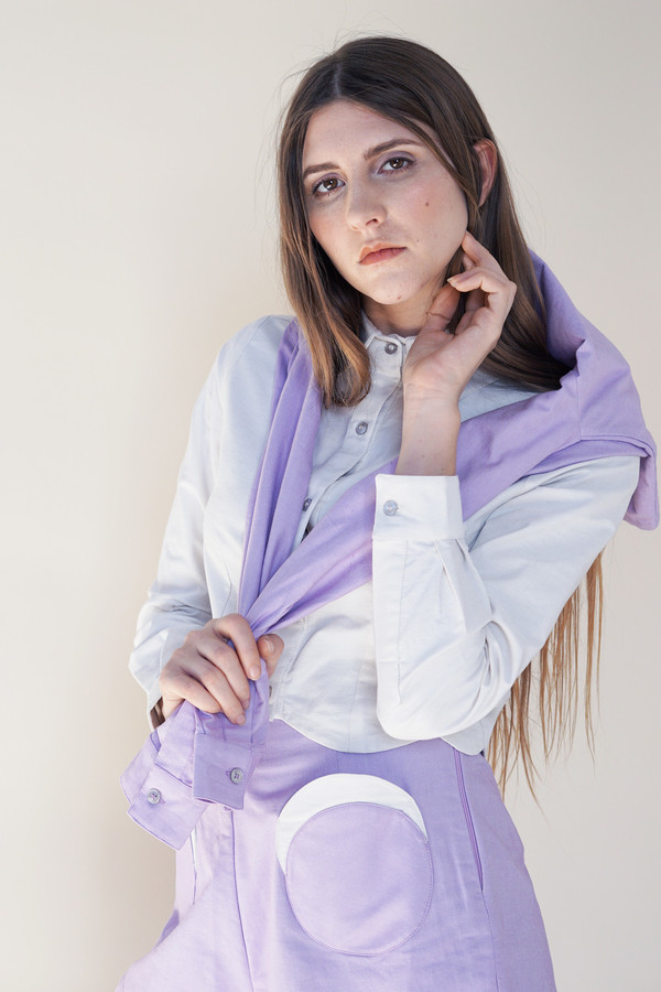 Samantha Pleet Moon Shirt - Ivory Samantha Pleet Moon Shirt - Ivory