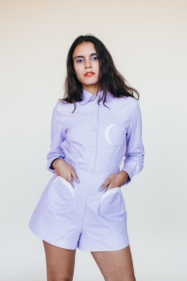 Samantha Pleet Moon Shirt - Lavendar Samantha Pleet Moon Shirt - Lavendar