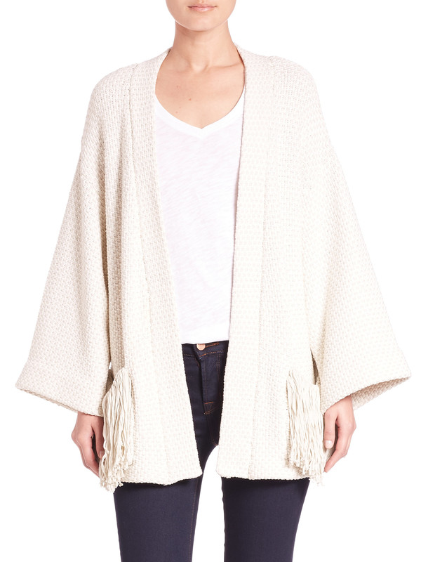 Apiece Apart CALDERA POCKET CARDIGAN Apiece Apart CALDERA POCKET CARDIGAN