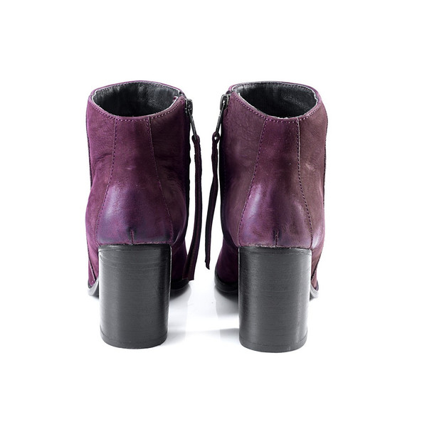 Artemisia Phoebe Burgundy Suede Ankle Boots Artemisia Phoebe Burgundy Suede Ankle Boots