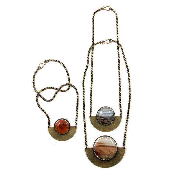 Laurel Hill Canyon Arc Necklace No1 Laurel Hill Canyon Arc Necklace No1