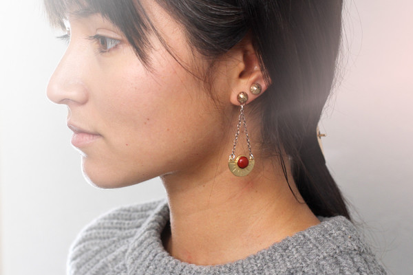 Laurel Hill Meridian Arc Earrings Laurel Hill Meridian Arc Earrings