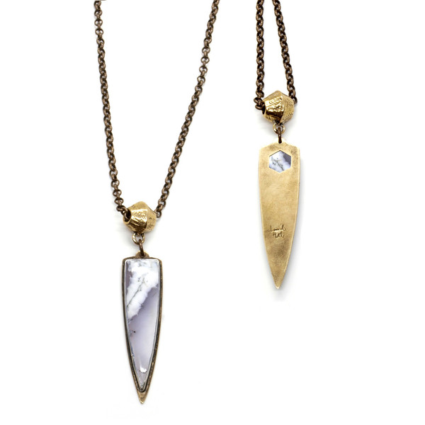 Mirage Necklace // Dendritic Agate Mirage Necklace // Dendritic Agate