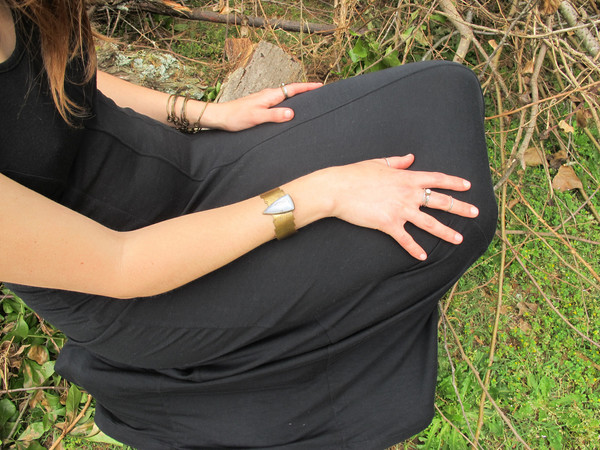 Laurel Hill Shield Cuff // Red Jasper Laurel Hill Shield Cuff // Red Jasper