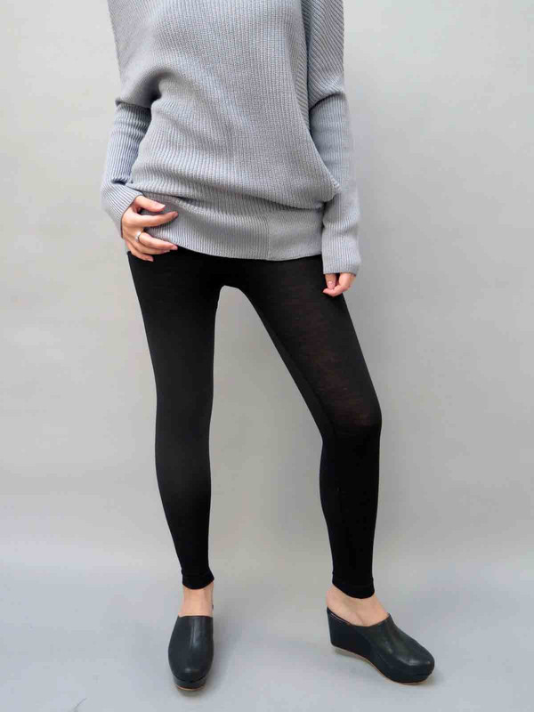 WOL HIDE High Waisted Merino Wool Leggings WOL HIDE High Waisted Merino Wool Leggings