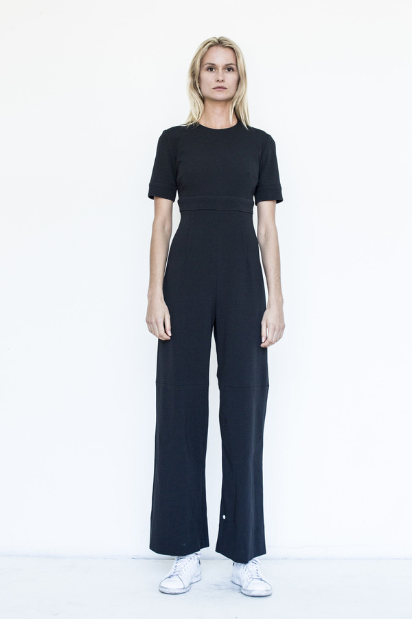 Priscavera Bonded Jersey Jumpsuit Priscavera Bonded Jersey Jumpsuit