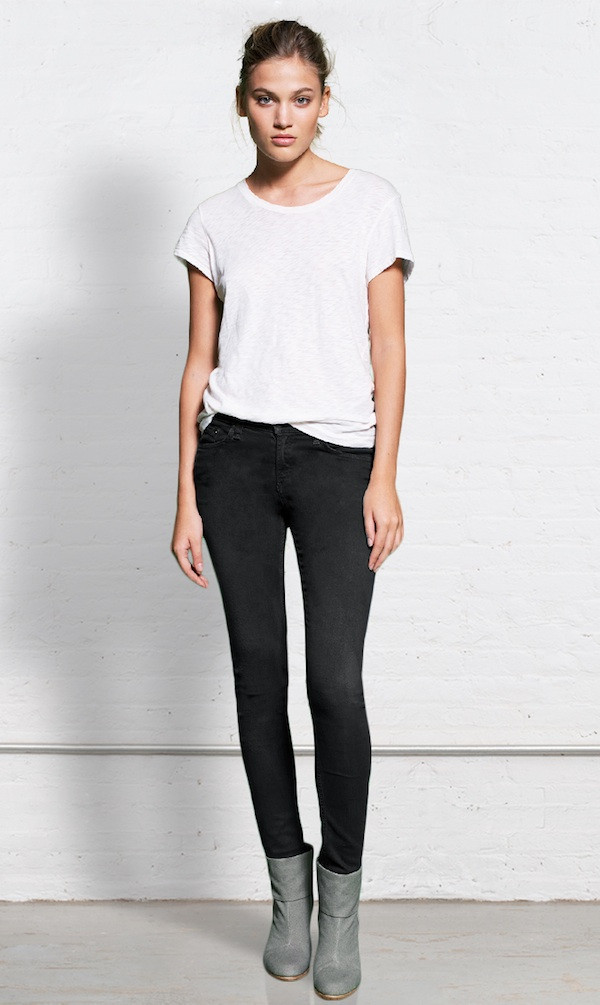 Rag & Bone Skinny Distressed Jeans Rag & Bone Skinny Distressed Jeans