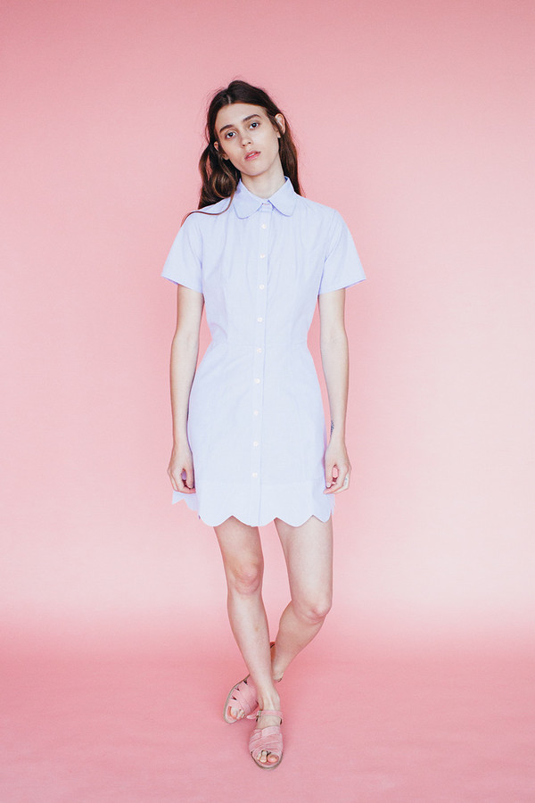 Samantha Pleet Wave dress - Lavender Samantha Pleet Wave dress - Lavender